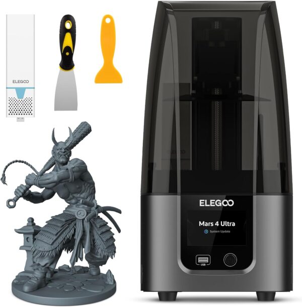 Impresora 3D de resina ELEGOO Mars-4Ultra 9KWiFi Impresión 153X77X165 mm - Imagen 2