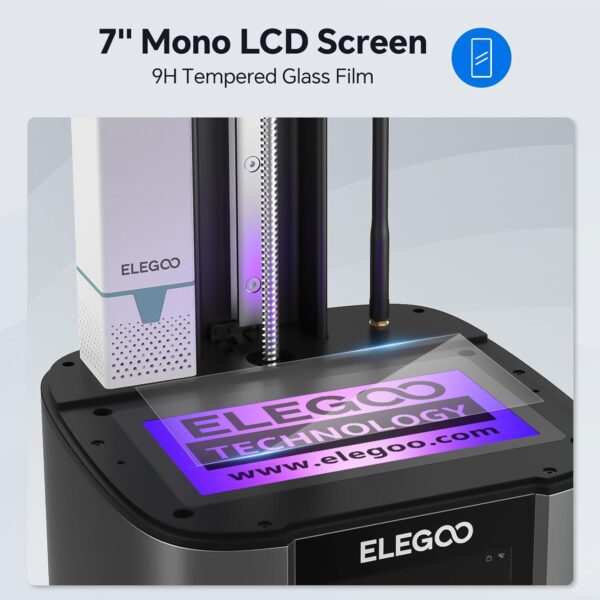 Impresora 3D de resina ELEGOO Mars-4Ultra 9KWiFi Impresión 153X77X165 mm - Imagen 4