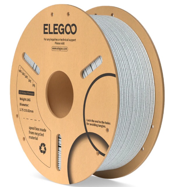 Filamento 3D ELEGOO PLA Marmol de 1.75 X 1 KG