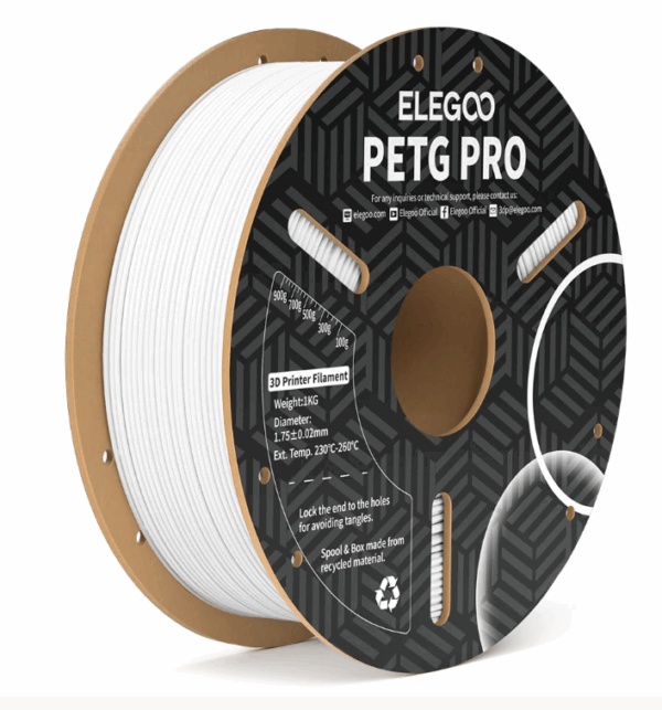 Filamento 3D ELEGOO PETG PRO de 1.75 X 1 KG