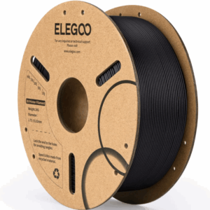 Filamento  Elegoo - Pla Fibra De Carbono Negro - 1.75mm X1kg