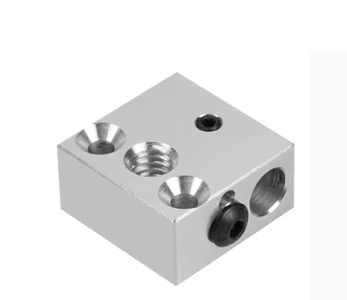 Bloque calefactor de aluminio CR10/Ender 3/3S - Imagen 2